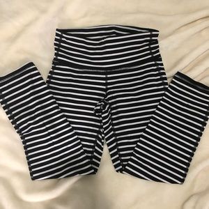 Athleta Stripe Leggings XS